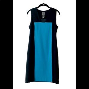 Calvin Klein Color Block Sheath Dress!